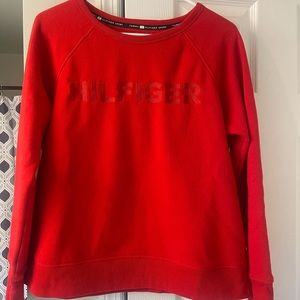 Tommy Hilfiger Sport crewneck sweatshirt. Red size Large.